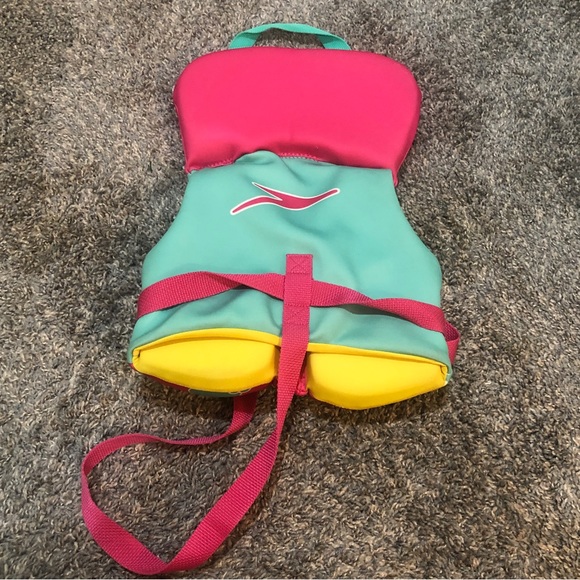 Speedo Infant Personal Flotation Device Swim Jacket Vest- $18 - Picture 3 of 8